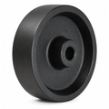 High temperature castor wheels with heat-resistant construction, 80-125mm diameter, 280-400kg load capacity for industrial heat applications