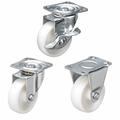 50mm polypropylene wheel light duty castor with 30kg load capacity for smooth rolling on hard floors
