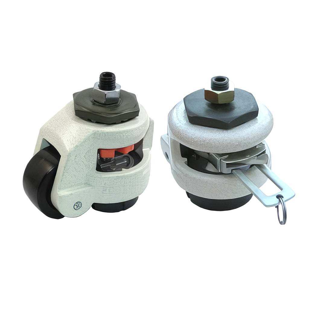 Footmaster Castors stud mounted with load rating 60-1000kg combining mobility and stability for industrial equipment